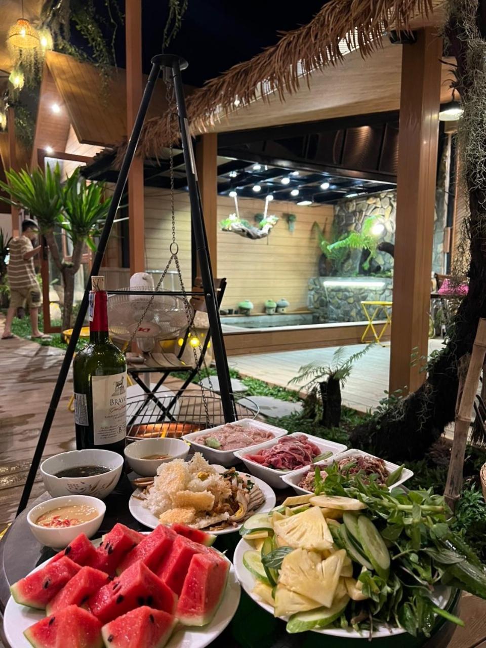 La Garden Homestay Лонгсюен Экстерьер фото
